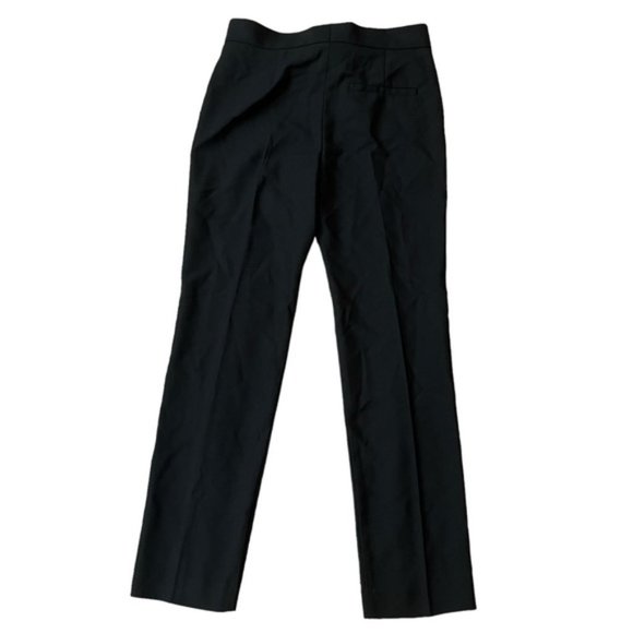 NWT* MAJE 'Pila' Straight Leg Suit Pants in Dark Green Size 34 Trousers Pleated - Picture 2 of 9